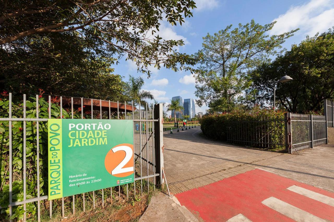 You Stay At Vila Olimpia - Itc São Paulo Kültér fotó Entrance of the Cidade Jardim campus
